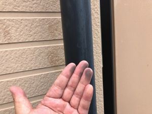黒色のチョーキング現象