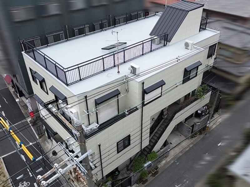ドローンで最終点検