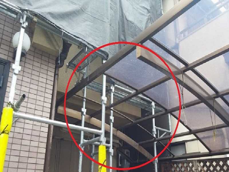 外壁塗装の足場についてよくある質問.カーポートを撤去しないといけないと言われたけど本当？