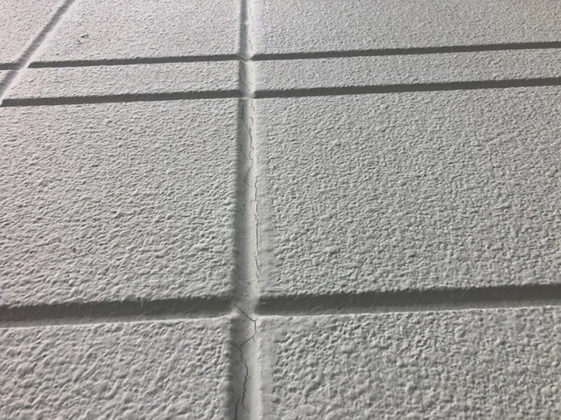 ALCの目地の割れ