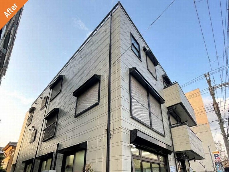外壁塗装後の旭化成ヘーベルハウス