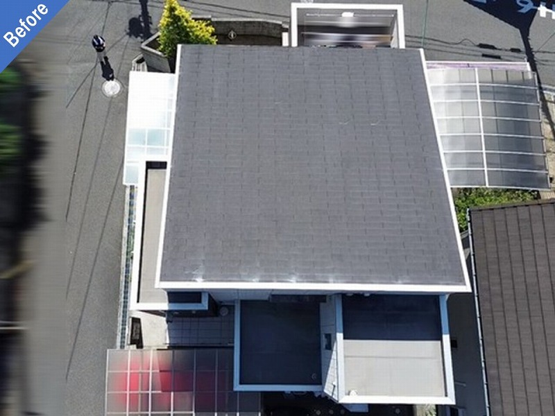 外壁塗装・防水工事・屋根工事前の大和ハウス