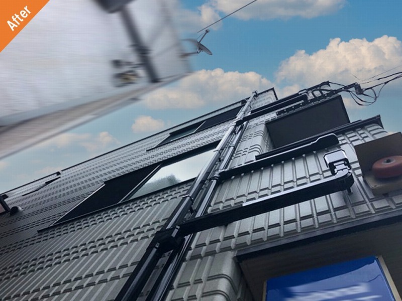雨漏り修理後のパナホーム