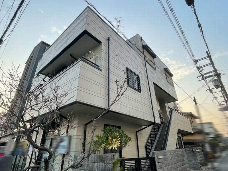 外壁塗装後の旭化成ヘーベルハウス