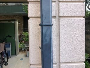 塗装前の雨樋