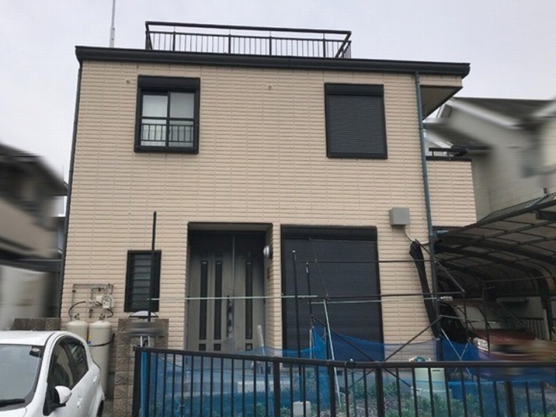 大阪府貝塚市の旭化成ヘーベルハウスの住宅
