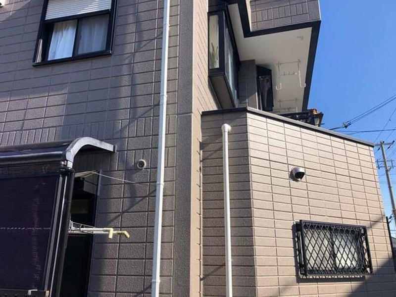 外壁塗装完工後の点検