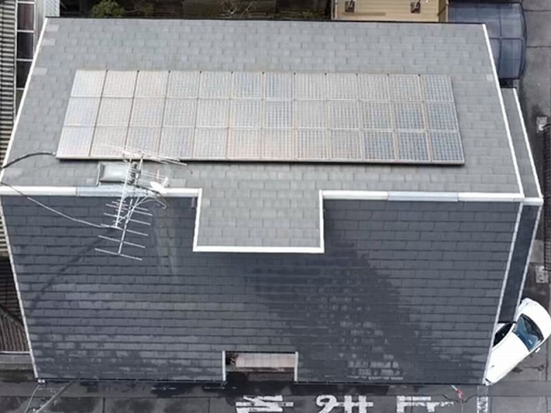 ドローンで屋根点検
