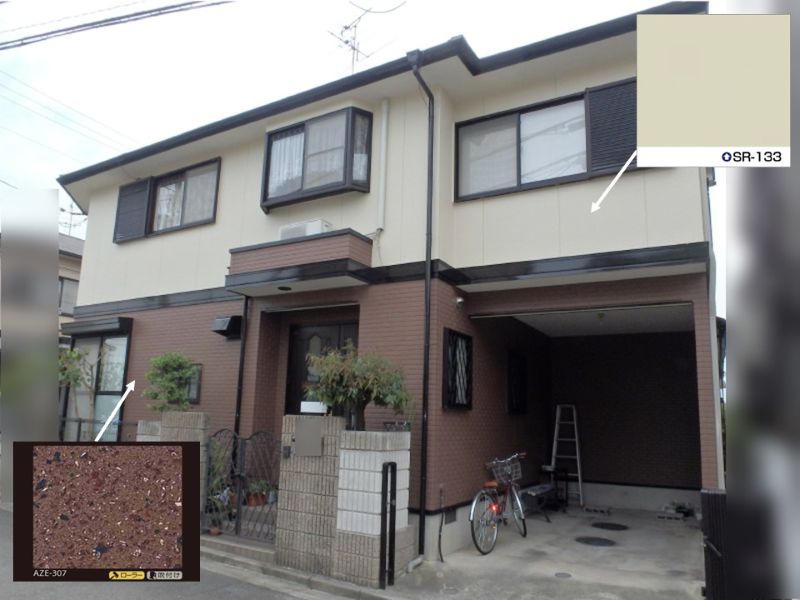 施行事例㉚（1階：AZE-307、2階：SR-133）