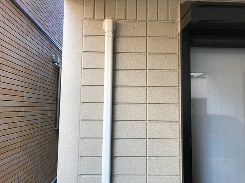 外壁とスリムダクト