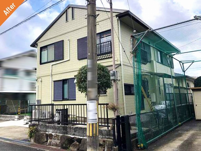 外壁塗装後の積水ハウス