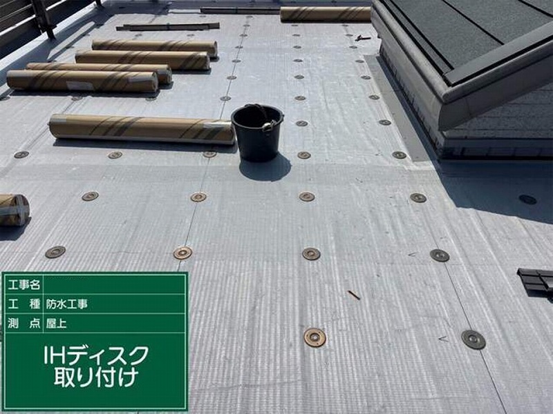 IHディスク取り付け後の全景