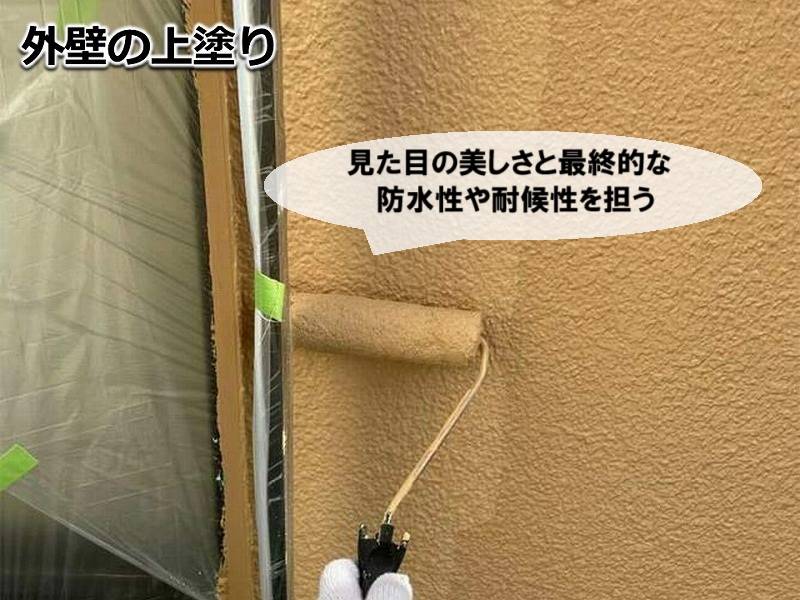 外壁塗装の中塗りと上塗りのちがい