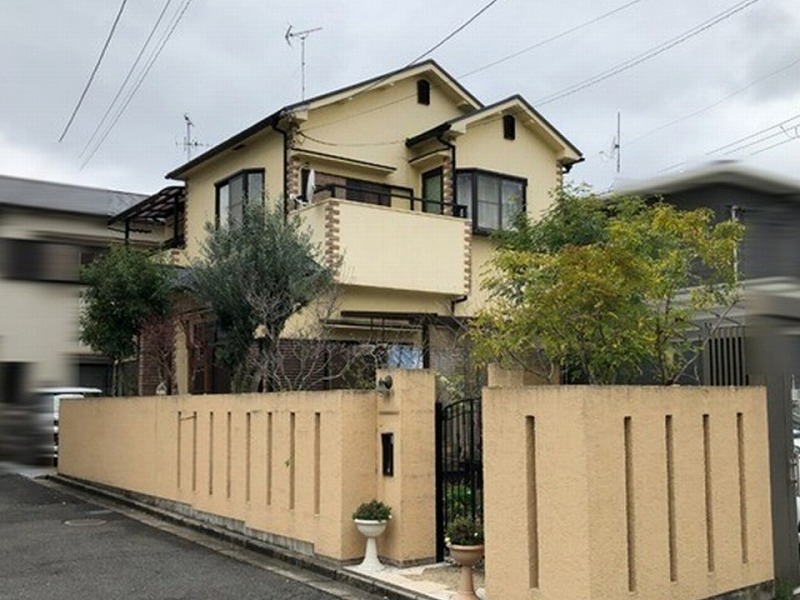 羽曳野市の外壁調査に伺った戸建て住宅