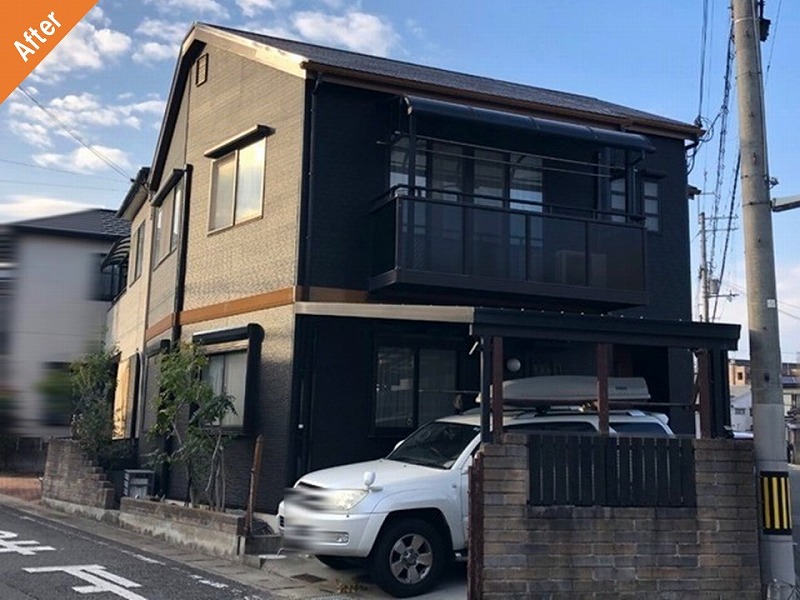 外壁塗装後の住友林業の住宅