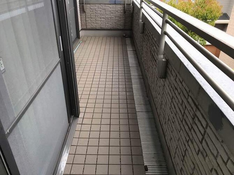 積水ハウスのバルコニー