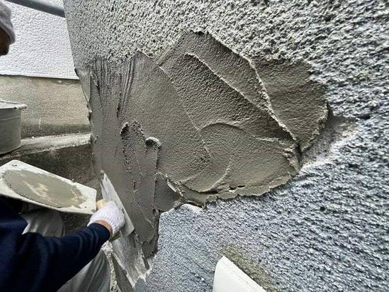 経年劣化によって剥がれが生じた時の部分補修