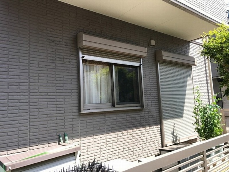 軒天やシャッターボックスの調査