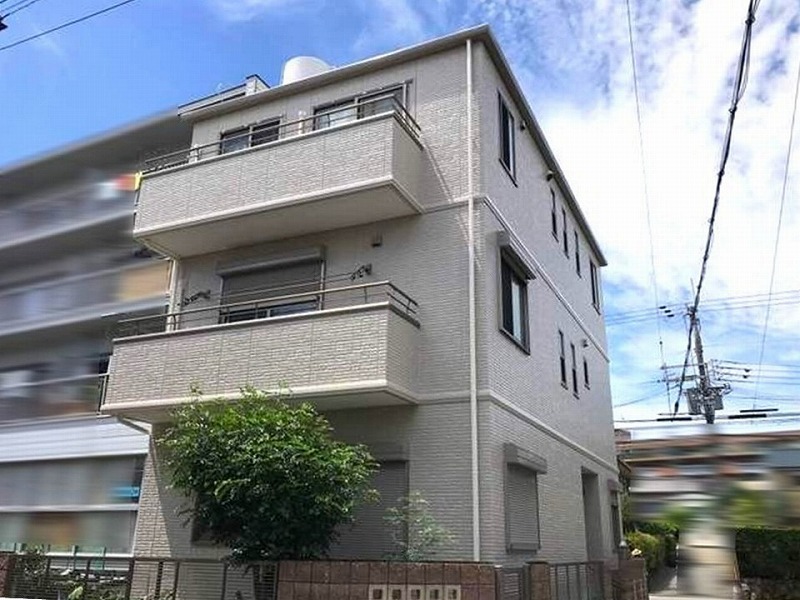 外壁塗装完工後のトヨタホーム