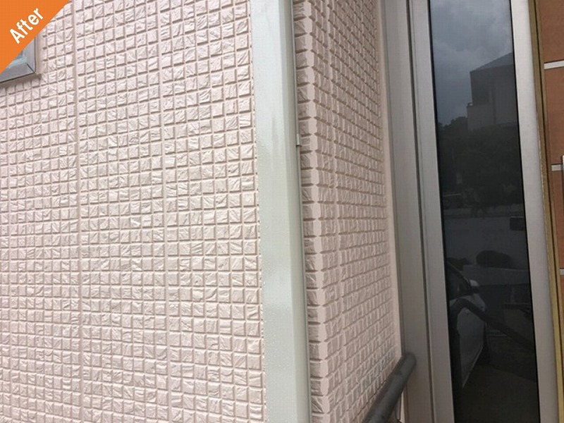 外壁塗装後の雨樋