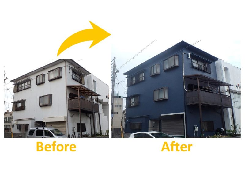 色をガラッと変えたビフォーアフター施工事例⑤