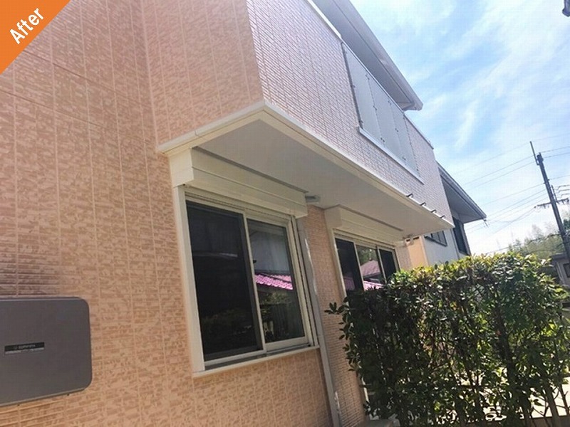 外壁塗装後のDCウォール