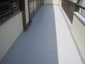 FRP防水の完成