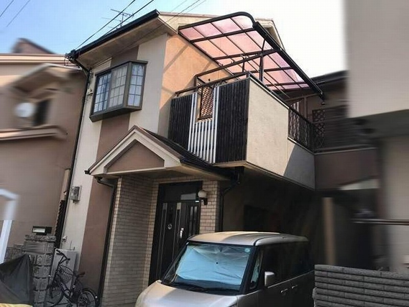 松原市の塗装工事のご相談をいただいた戸建て住宅