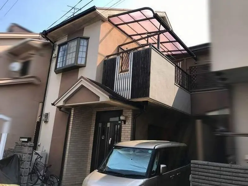 松原市で耐用年数20年のRSプライムPro無機MIX使用の外壁塗装 - 大阪の