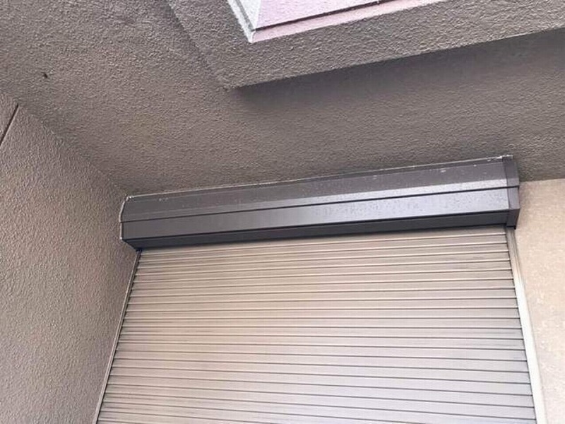 シャッターボックスの点検