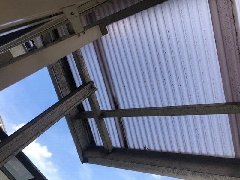 波板の点検