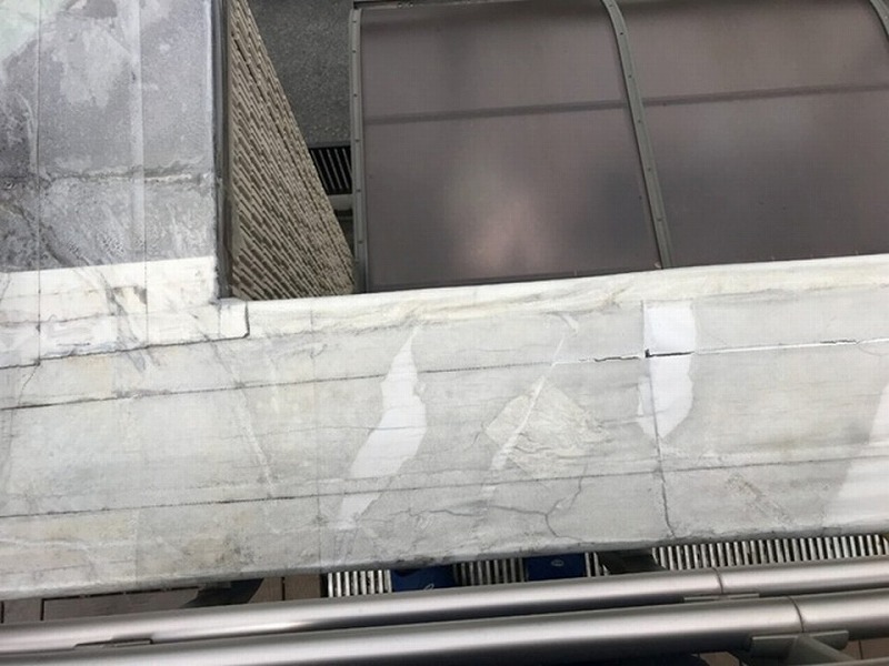 笠木の点検