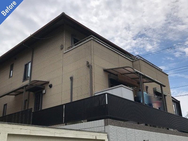 外壁塗装前の積水ハウス