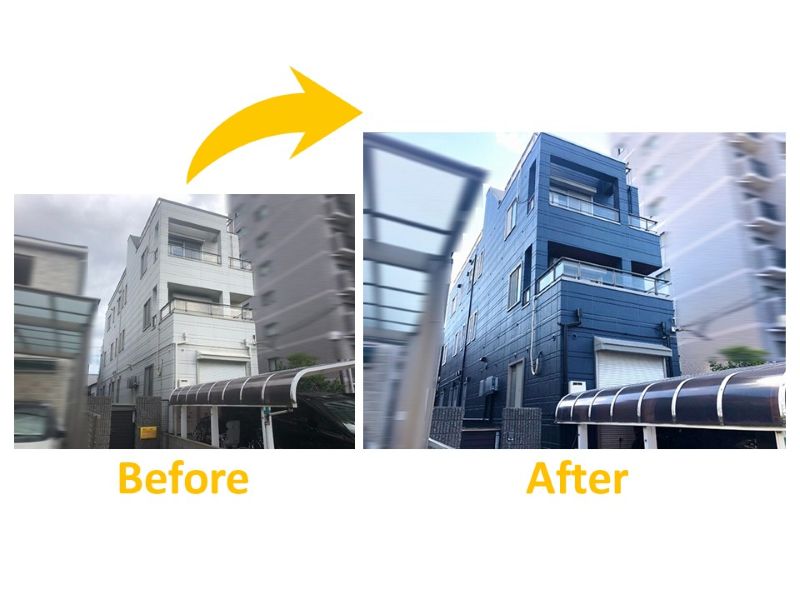 約68坪の住宅の施工事例(ビフォーアフター)