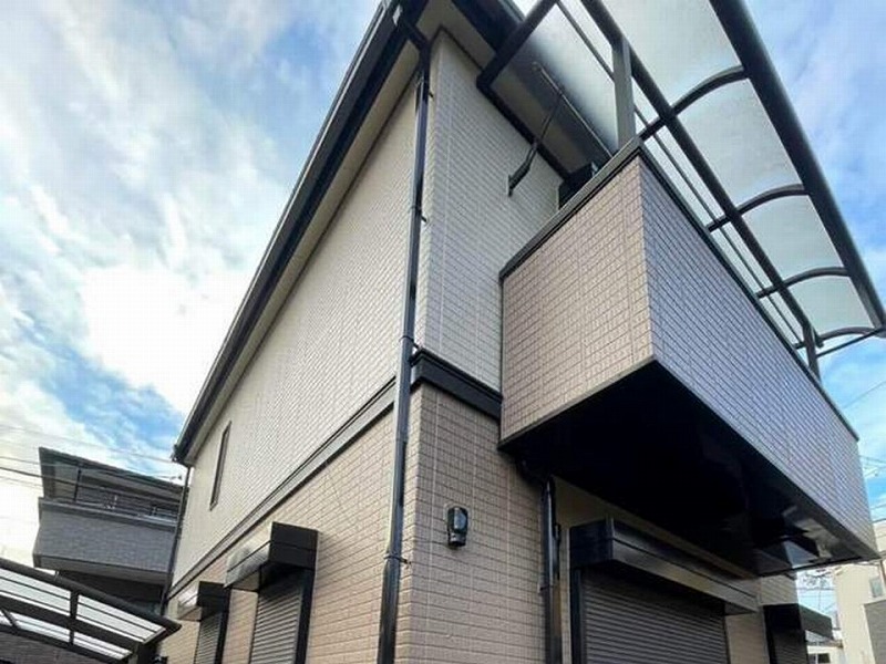 外壁塗装完了後の積水ハウスの住宅