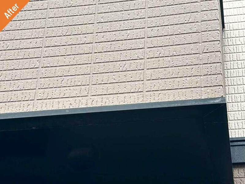 塗装後のひび割れが改善された窯業系サイディング