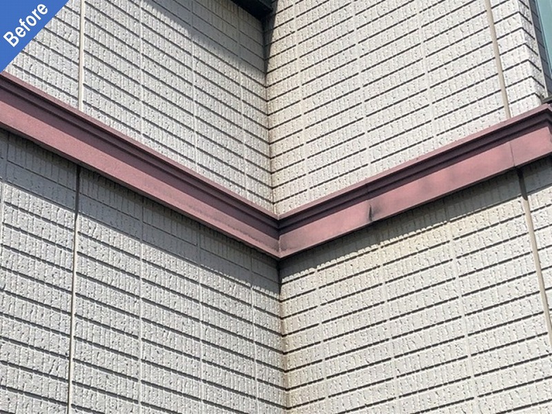 塗装前の幕板