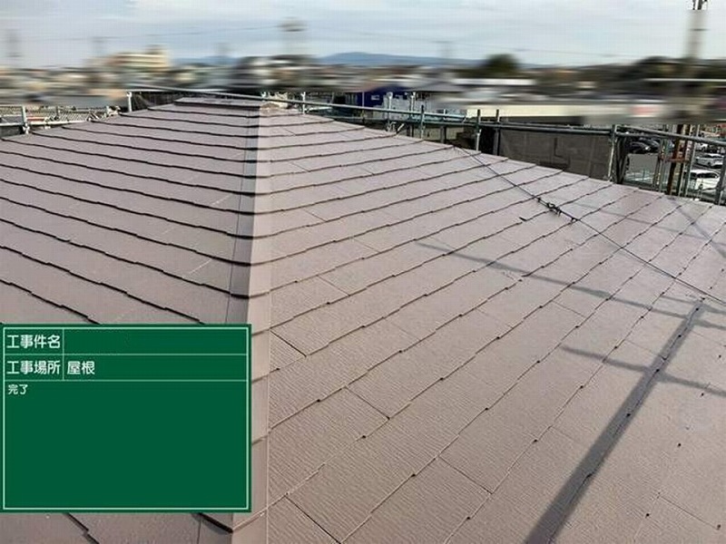 塗装完工後のコロニアルNEO全景