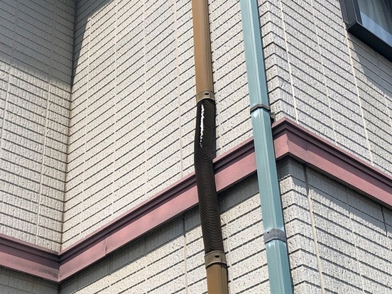 雨樋・スリムダクト・幕板の点検