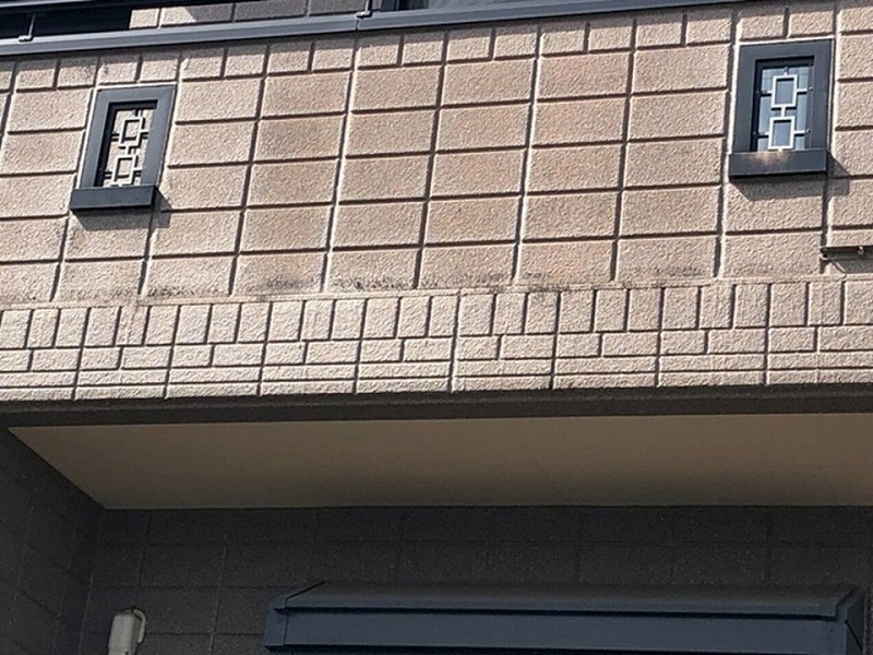 汚れが目立つALC