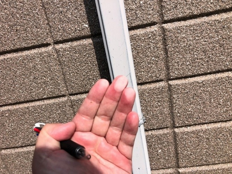 雨樋のチョーキング現象