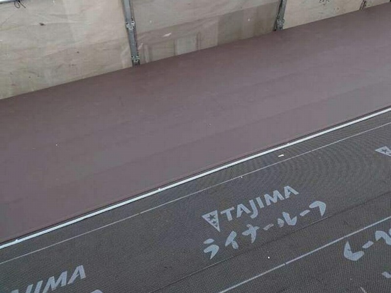 スーパーガルテクトの取り付け