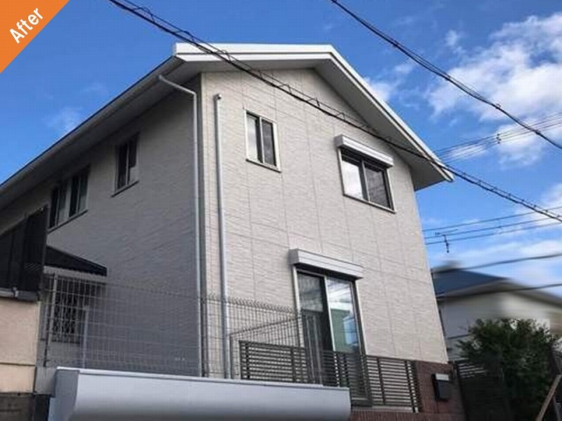 外壁塗装後の大和ハウス