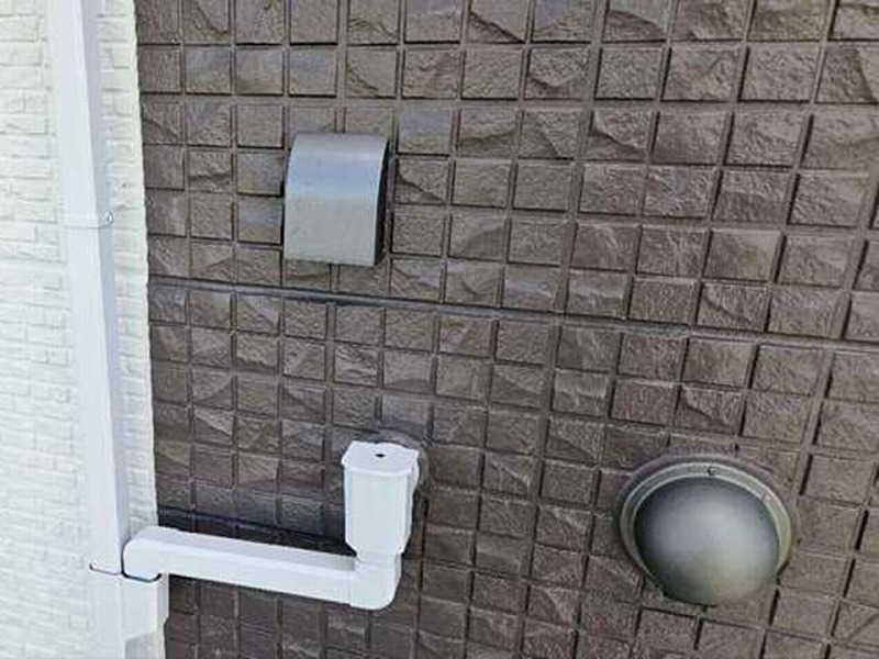 塗装後の付帯部