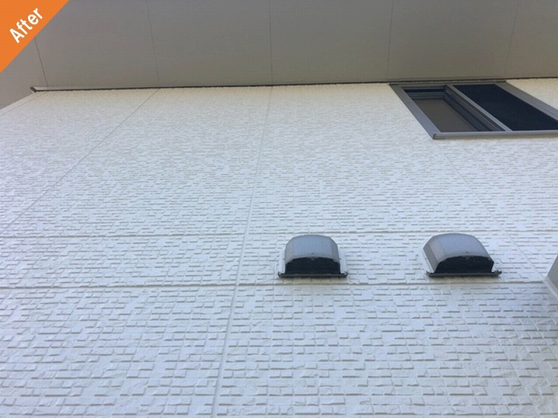 外壁塗装後の大和ハウスのDCウォール