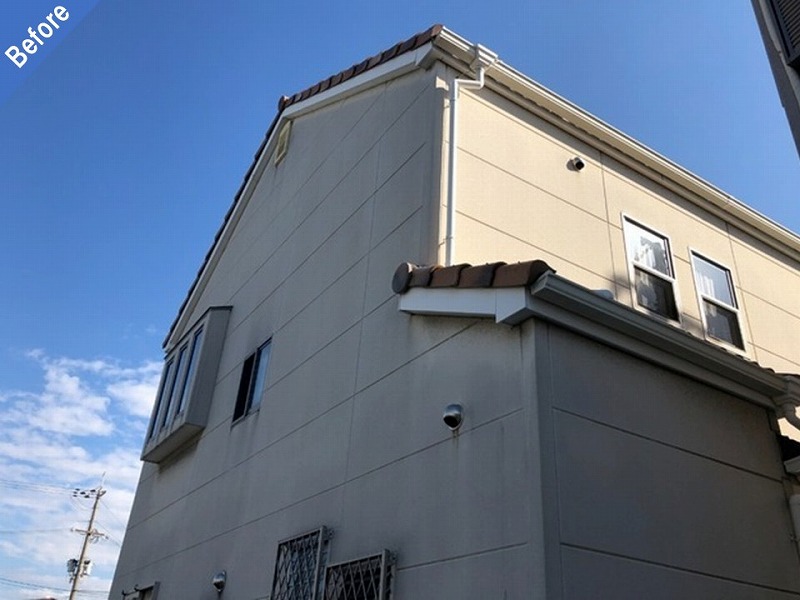 外壁塗装前のALC外壁