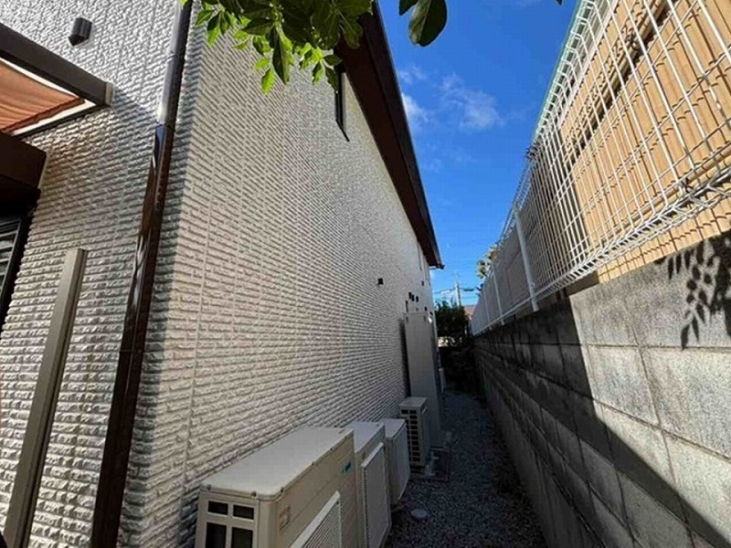 外壁塗装完了後のPALC