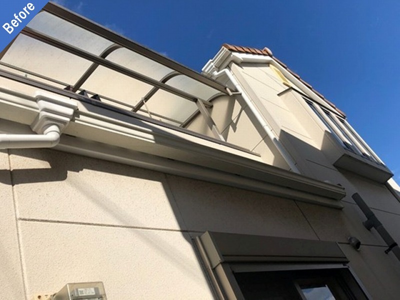 外壁塗装前の外壁