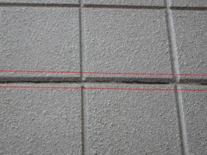 目地のひび割れ