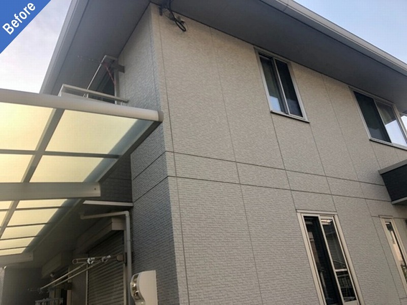 外壁塗装前のDCウォール